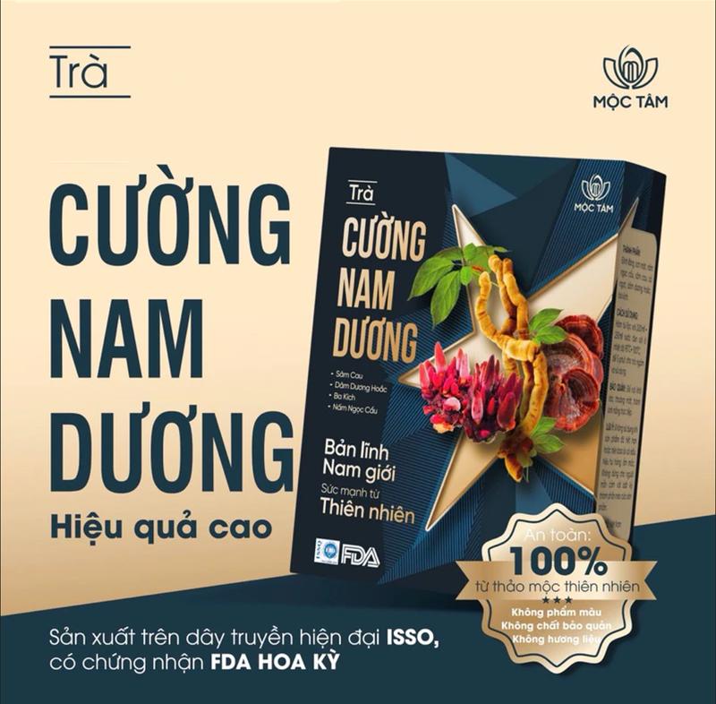 Product Introduction of Trà Túi Lọc Ba Kích Cuong Nam Dương Mộc Tâm - Hộp 30 Túi Lọc x 3g - Chè, Tea 1