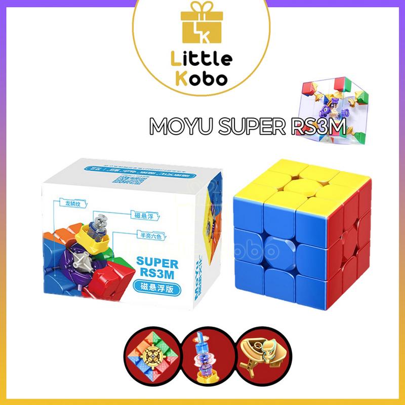 Rubik 3x3 Super RS3M 2022 Maglev MoYu MF3RS3 M Rubic Nam Châm 3 Tầng Stickerless 3x3x3 Toy