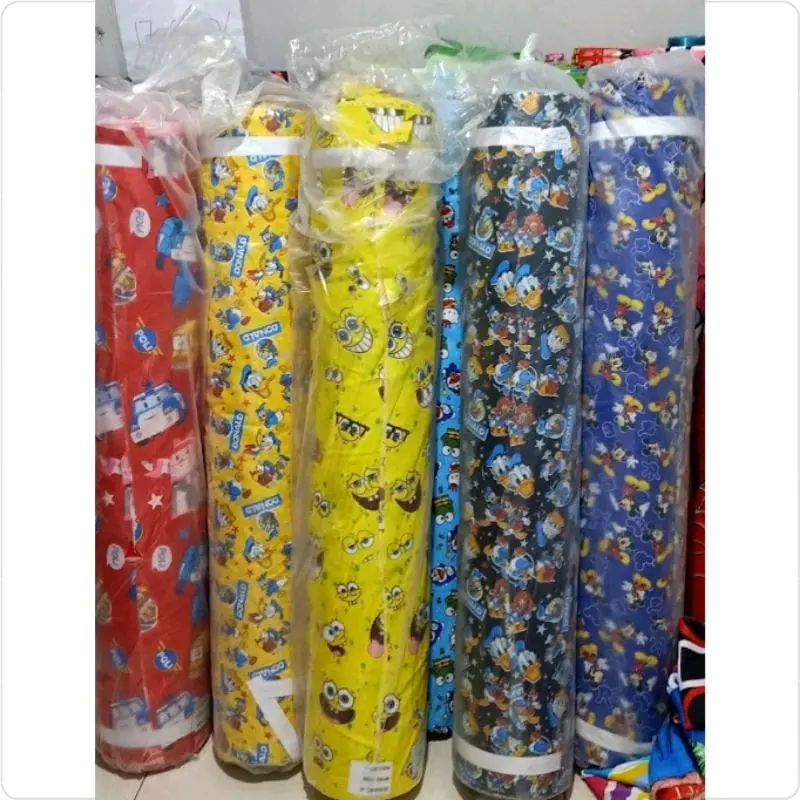 BAHAN KAIN SPREI/GORDEN MOTIF KARAKTER (LEBAR 240 CM) 0