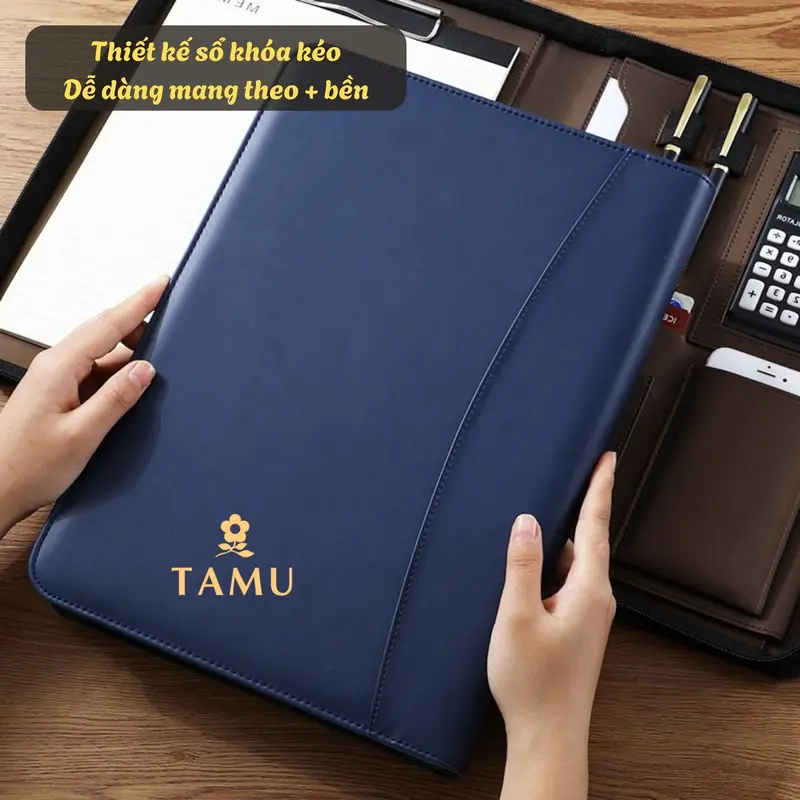 Sổ Tay Doanh Nhân Cao Cấp Chống Nước - Tặng kèm bút kí và giấy ghi chú takenote 3