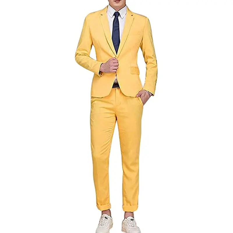 SETELAN JAS PRIA WARNA CERAH 2IN1 ( JAS & CELANA ) / Jas Formal / Blazer / Jas Fit / Jas Wisuda / Jas Casual 5