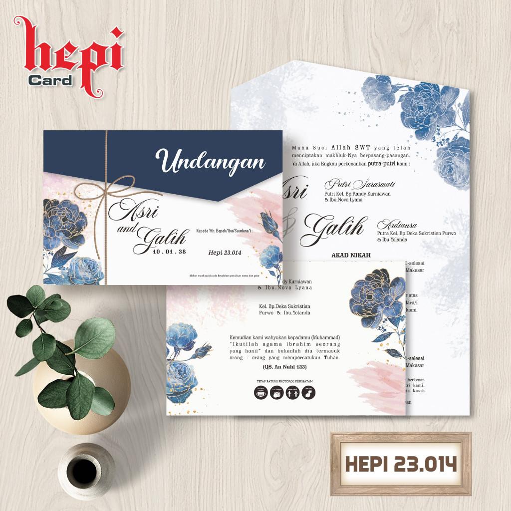 Undangan Pernikahan Undangan Pernikahan Kekinian Blanko unda Elegan Modern Paket Lengkap 100 PCS Gratis Label & Plastik - JanjiKita | Default