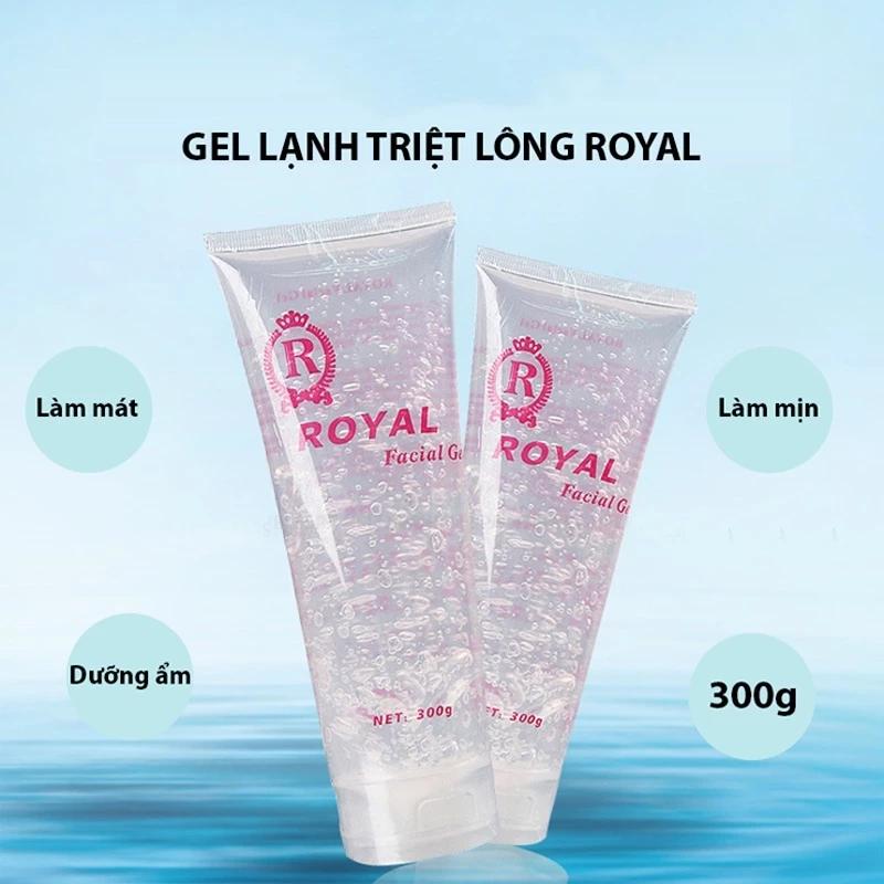 Gel lạnh Royal dùng cho máy nâng cơ, Hifu, máy triệt lông, giúp làm mát và bảo vệ da