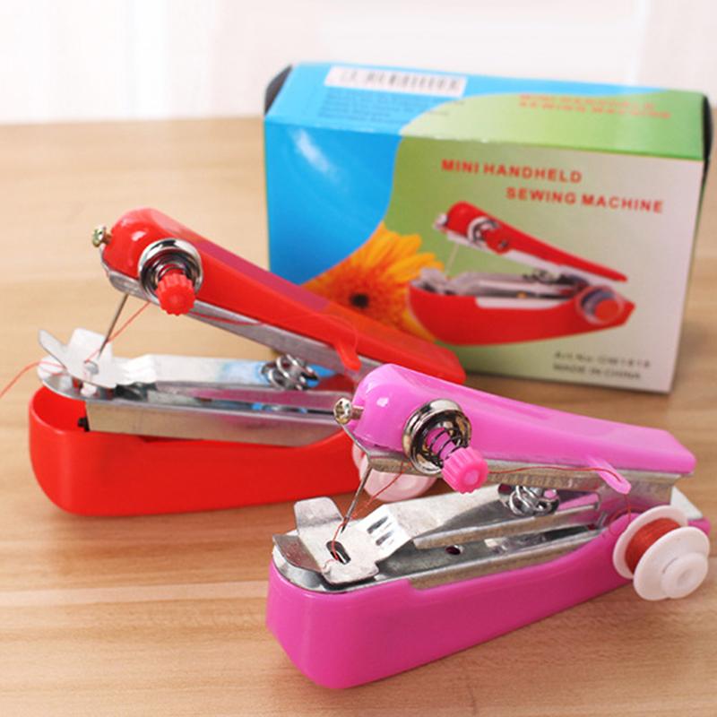 Máy May Mini Cầm Tay Cho Quần Áo Ngoài Trời, Khâu Vải Thủ Công, Tự Làm 5