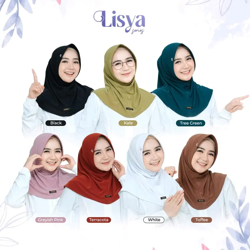 hijab spoty lisya by daffi hijab 0