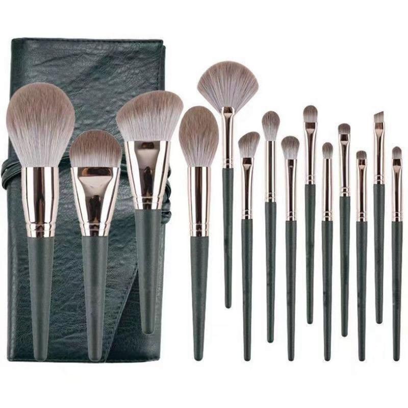 Product Introduction of Bộ Cọ Trang Điểm Đa Năng 14 Cây Chuyên Nghiệp Lông Cọ Mềm Mịn Tặng Kèm Hộp đựnġ,Dụng Cụ 31