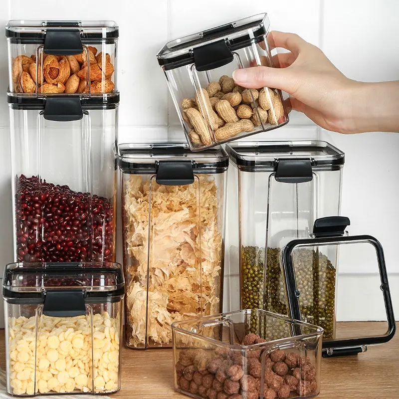 【ZEN】Toples Penyimpanan Cereal Kedap Udara Kontainer Makanan Storage Jar Food Tempat Bumbu Wadah Snack