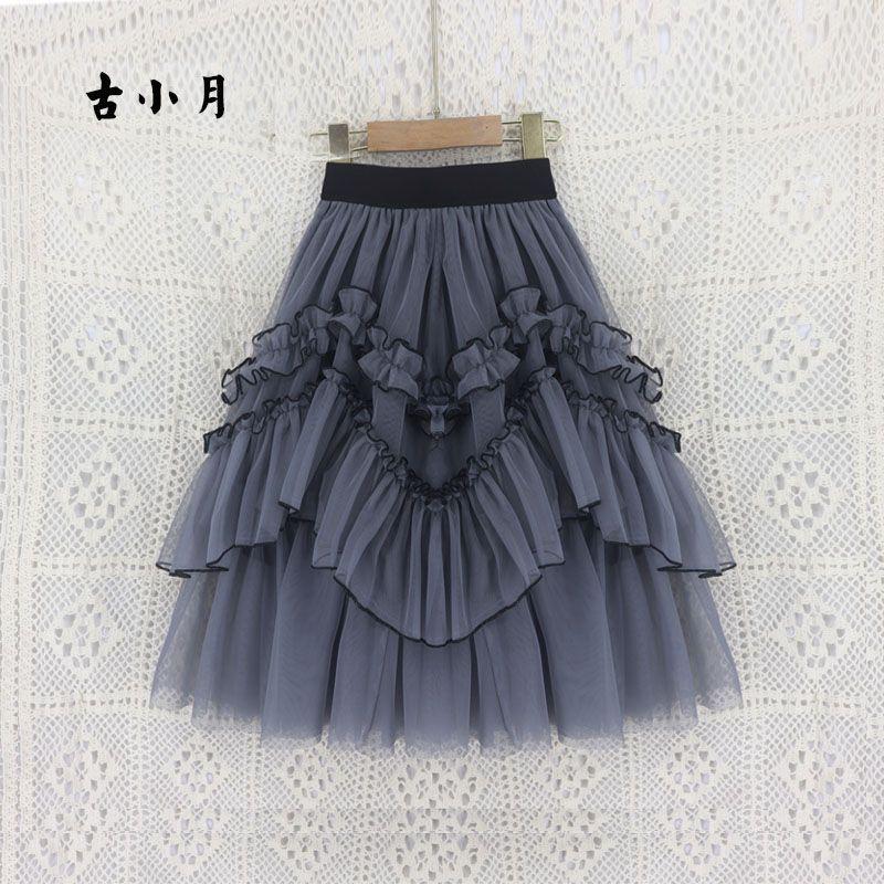 Product Introduction of Váy Lưới Cho Bé Gái, Váy Dài Trung Bình Xếp Nhún Bất Đối Xứng Dành Cho Trẻ Em Trung Và Lớn, Thời Trang Hợp Xu hướng Phong Cách Joker 6