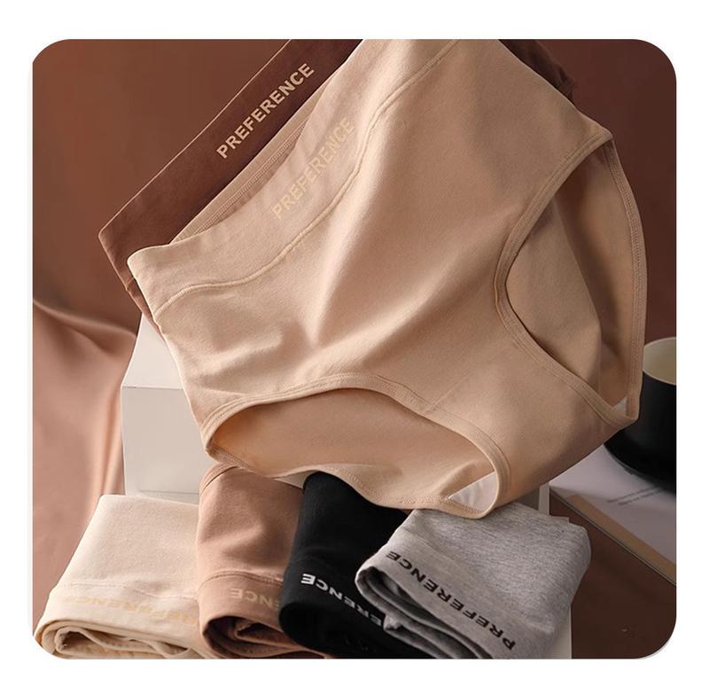Product Introduction of Quần Lót Cotton 100% Cho Nữ, Combo 5, Cạp Cao, Thoáng Khí, Quần Lót Cỡ Lớn, Mềm Mại Và Thoải Mái, Fallsweet 11
