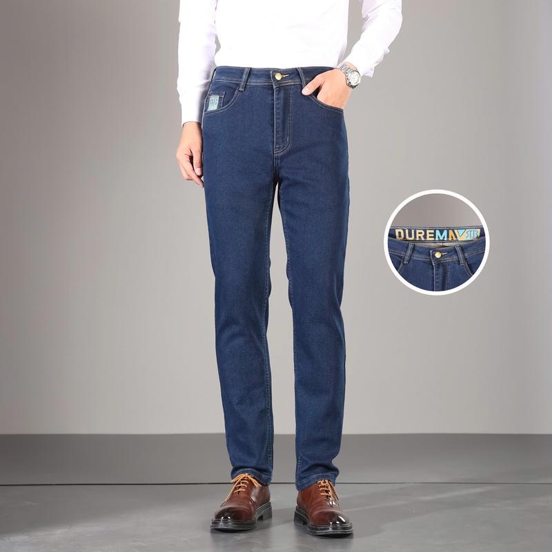 Quần jean nam,quần bò nam ống đứng MÀU XANH ĐẬM MS DL 04 Menswear Pants Có Túi