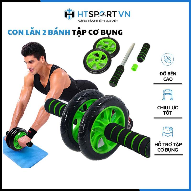 Con Lăn Tập Bụng 2 Bánh Dụng Cụ Tập Cơ Bụng Đa Năng Lăn AB 2 Bánh Gym Thể Thao Tại Nhà CL01 Tập Gym
