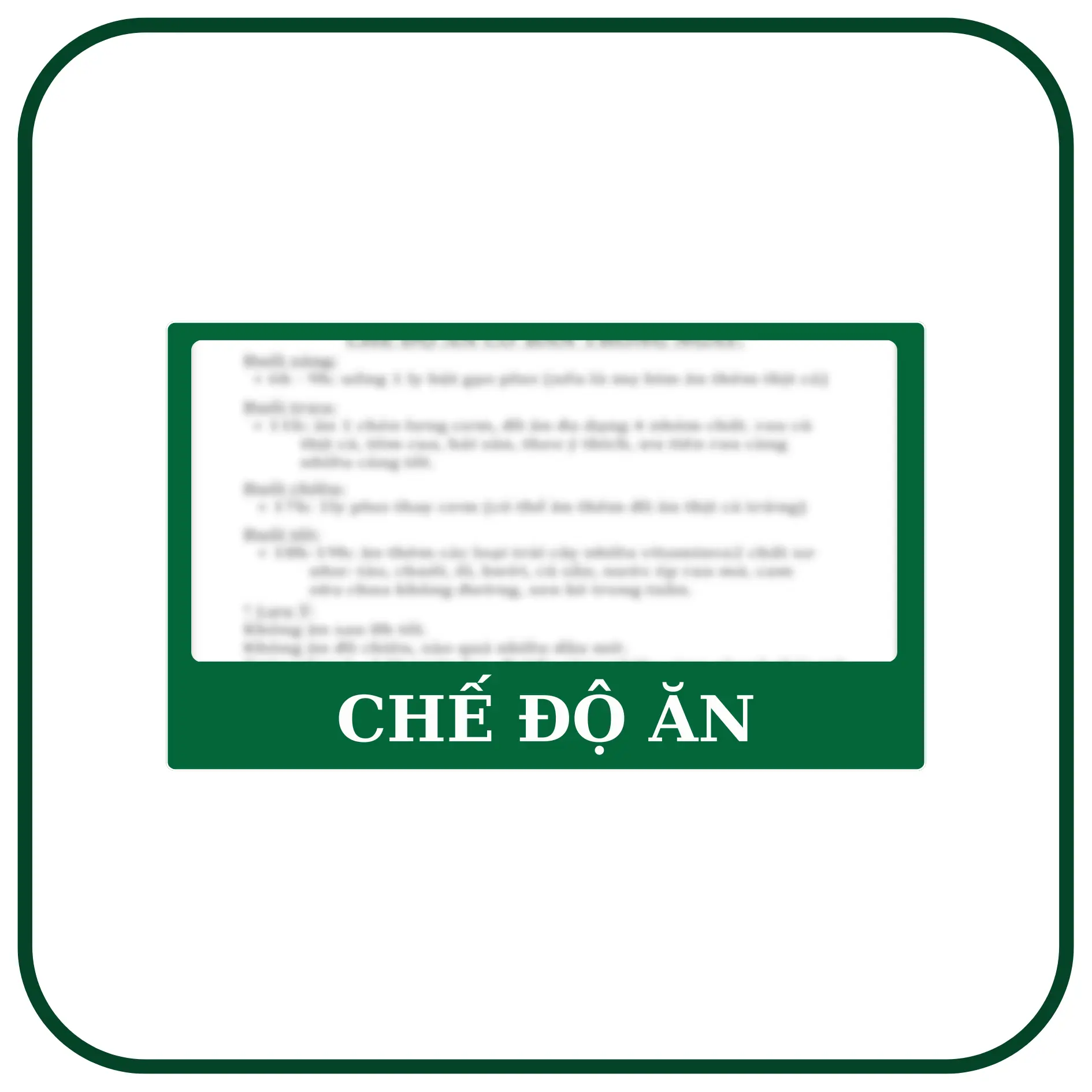 Chế Độ Ăn Trong Ngày Khi Sử Dụng Bột Gạo Lứt