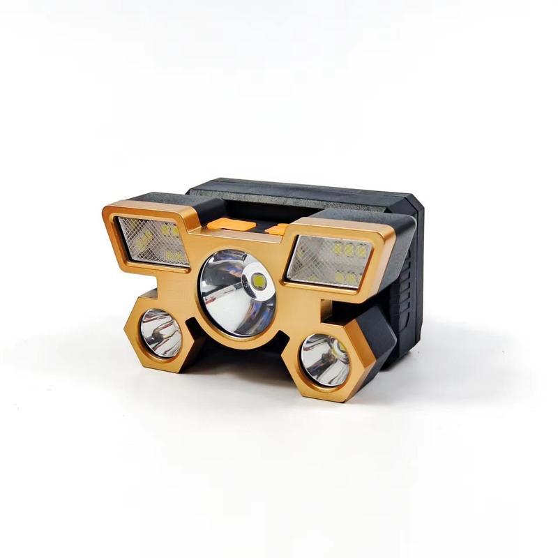 Portable Headlights, 5 Led Headlight, Outdoor Water Hiking Camping Light, Durable Headlight, Camping & Hiking Equipment 6