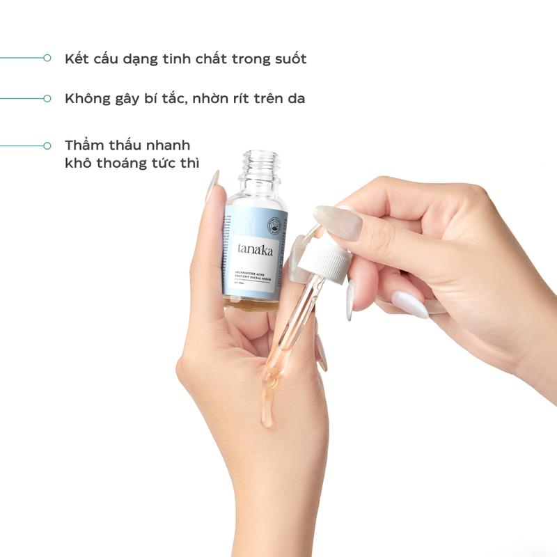 Product Introduction of [GIÁ 2 CHAI = 1 CHAI] Serum cho da mụn Tanaka Skinsoothe Acne Prevent Facial Serum chiết xuất bùn biển 20ml 1