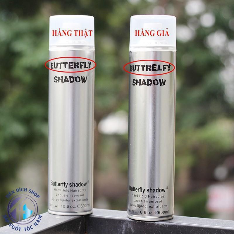Gôm Xịt Tóc Cho Nữ Tạo Kiểu Và Giữ Nếp Cho Tóc BUTTERFLY SHADOW 150ml - 320ml - 600ml. Nhập Khẩu Và Phân Phối Bởi ALYA. Women