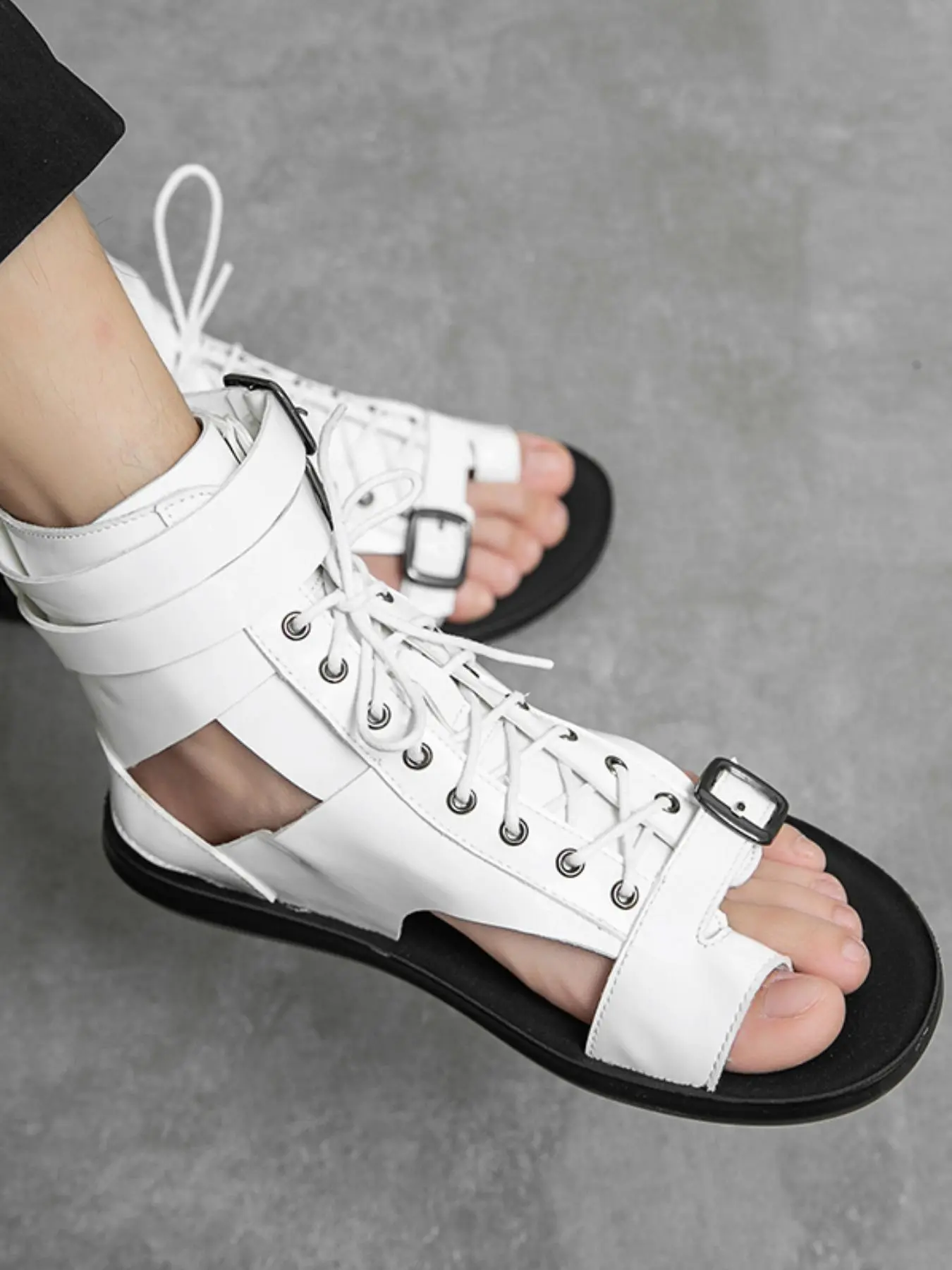 Men's Fashionable Breathable Mesh Sandals, Casual Comfortable Sandals for Summer, Lightweight Breathable Shoes for Daily Wear, Boy