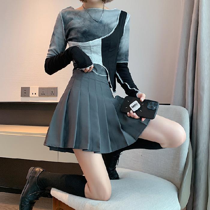 Váy Đồng Phục Phong Cách, Váy Nữ Mùa Xuân Và Mùa Hè, Phong Cách Ngọt Ngào Và Tươi Mới, Váy Xếp Ly, Thích Hợp Cho Mùa Xuân Và Mùa Hè 9