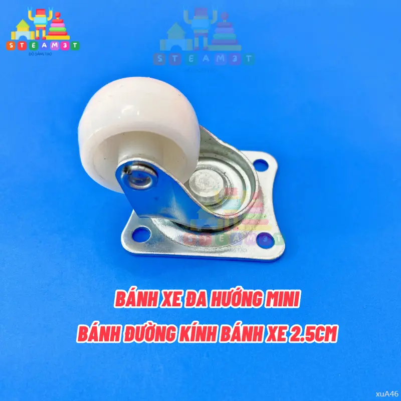 Bánh Xe Đa Hướng Mini Đường Kính 25mm - LK0129