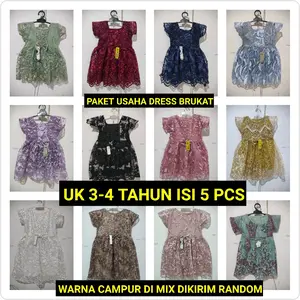 PAKET ISI 5 PCS BRUKAT UK 3-4 TAHUN