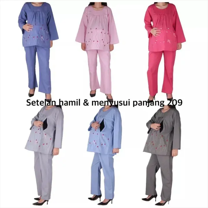 Setelan Hamil & Menyusui Cantik OH 209 0