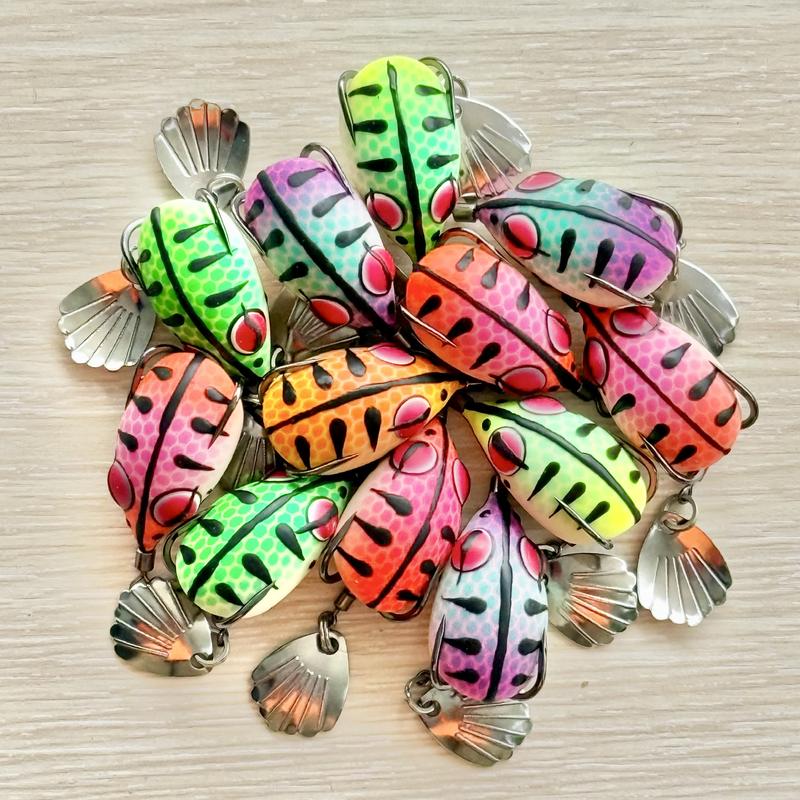 Mồi câu lure nhái hơi CHADO mini 6.5g 28mm Bắt Cá Fishing Đi Câu Câu Cá