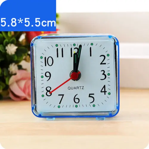 Đồng Hồ Báo Thức, Hình Vuông Nhỏ Thiết Kế Dễ Thương, Âm Thanh Beep Tiến Bộ, Đồng Hồ Beep Thạch Anh