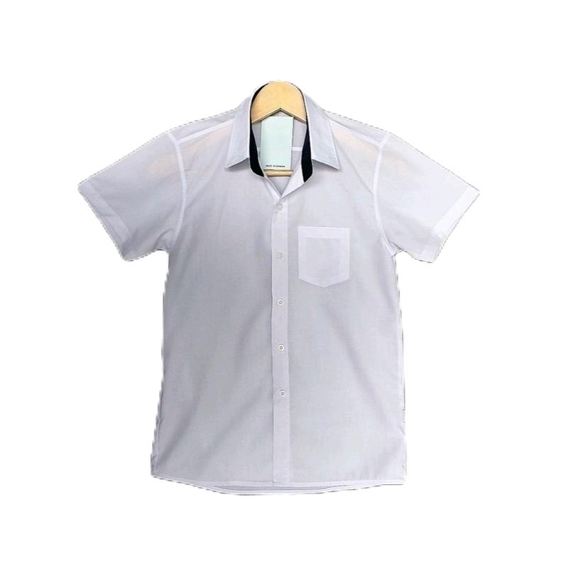  ÁO sơ mi học sinh nam cổ chân xanh hàng cao cấp dành cho học sinh cấp một hai ba từ 16-70kg 