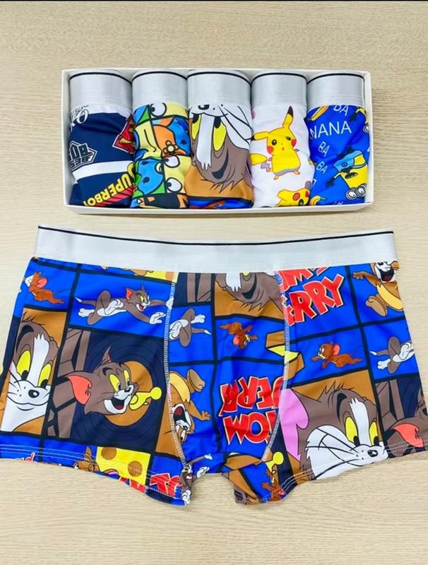 Combo Quần Sịp Đùi Nam  thun lạnh hoạt hình cute 1