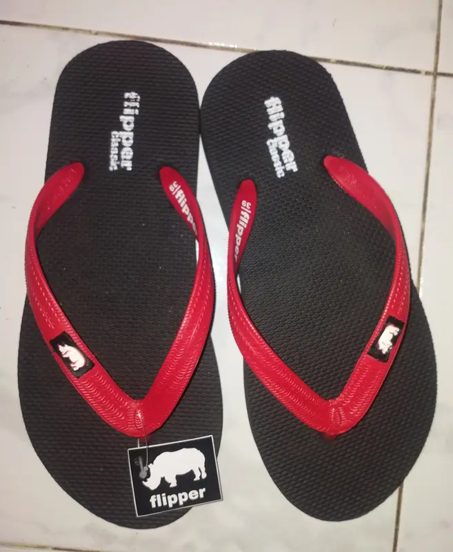 Sandal Flipper Jepit Santai Casual Sandal jepit Karet Pria Sendal 0
