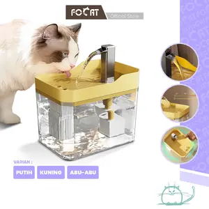[TERLARIS] FOCAT X Automatic Pet Water Feeder / Tempat Minum Otomatis / Keran Air Otomatis Kucing + Filter Air M71 cat  fountain