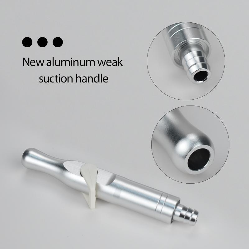 Product Introduction of Aluminum Dental Universal Saliva Ejector Suction Valves Se Hve Tip Adapter Nozzle Strong and Weak Tips 11