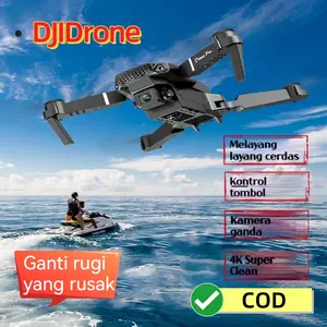 Drone drone ini dapat melayang secara cerdas dan memotret dengan kamera ganda HD drones Remote Foto