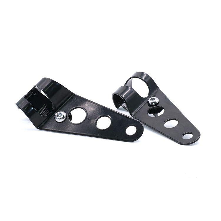 Đèn Pha Cổ Điển Sửa Đổi Cho Xe Máy CG125, Đèn Trước Cổ Điển GN125, Vỏ Sắt, Đèn Chùm Cao Thấp Màu Đen, Đèn Tròn 6