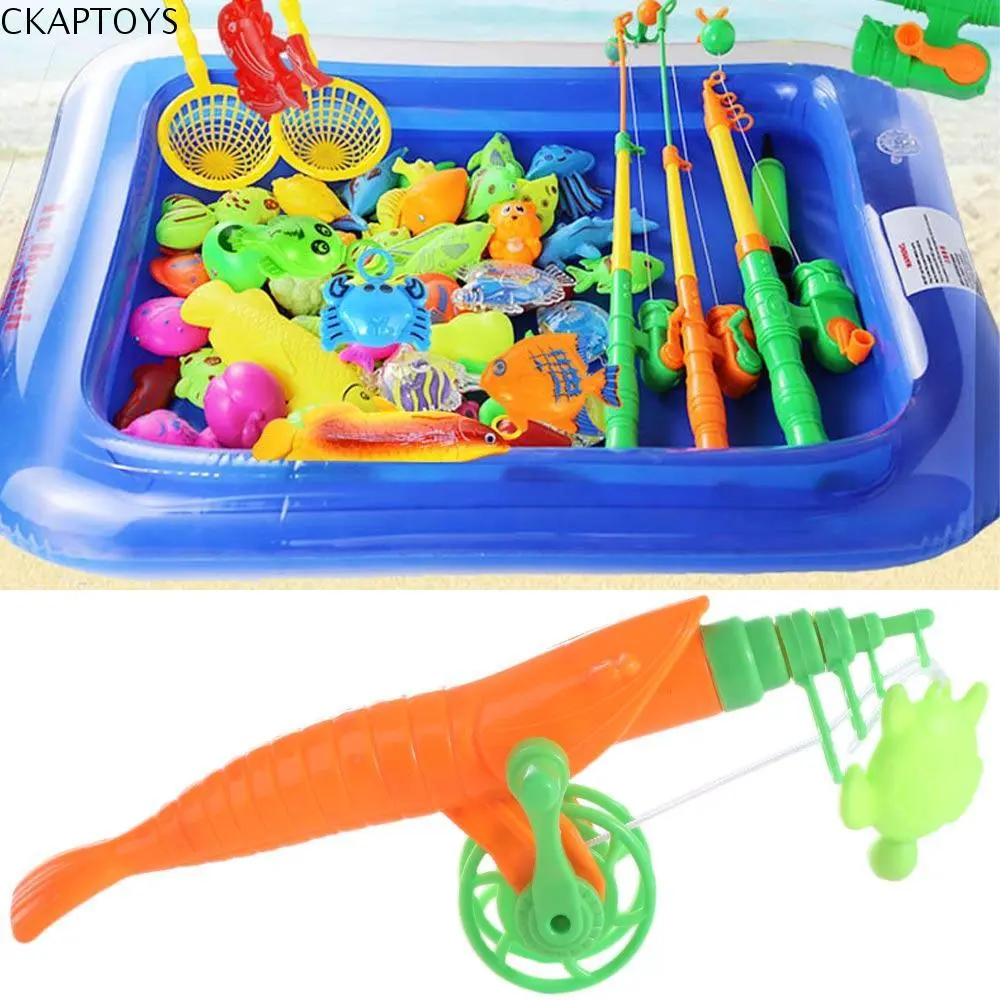 Cần Câu Cá Từ Tính, CKAPTOYS, Dành Cho Bé Trai Và Bé Gái, Móc Nam Châm Có Thể Thu Vào Đồ Chơi Mô Hình Cá, Dày Dặn, Hiệu Suất Tuyệt Vời, Đồ Chơi Câu Cá, Giáo Dục