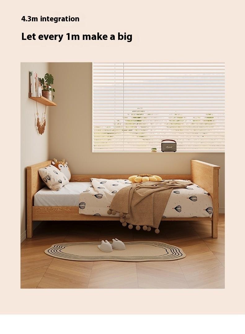 Product Introduction of [Pre-order]Children's single small-sized bedroom,, new 1.5 meter children's bed, boys' room bed 2