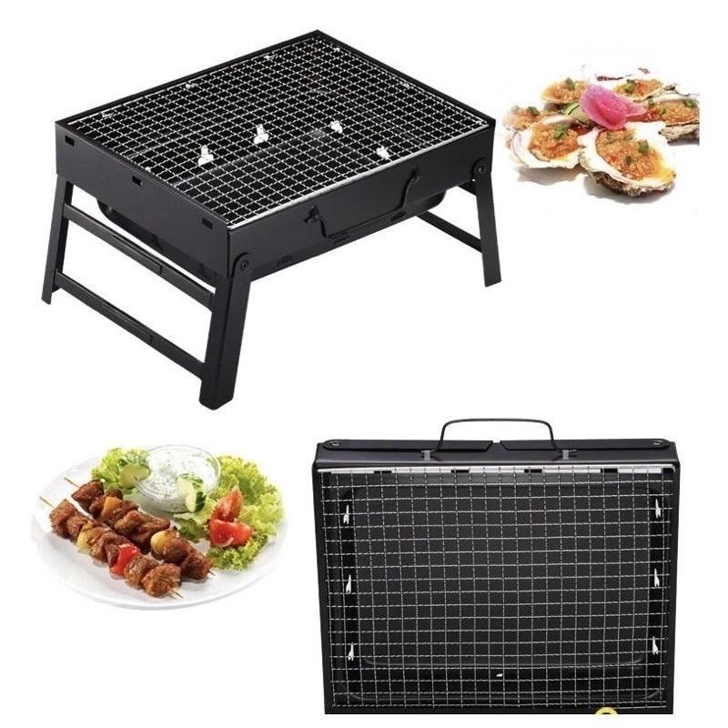 Bếp Nướng Than Hoa BBQ , Bếp Nướng Ngoài Trời Bằng Thép Siêu Dày ,  Bếp Nhập Khẩu 5