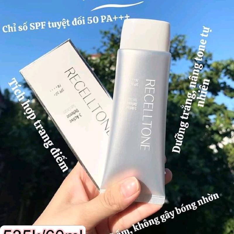 Kem chống nắng RC Bạc nâng tông SPF 50 (60ml)