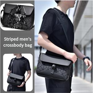 Street Fashion Men's Trendy Single Shoulder Bag Crossbody Bag, Colorful Men's Messenger Bag, Suitable for Daily Commuting and Matching Use, Gift for Boyfriend