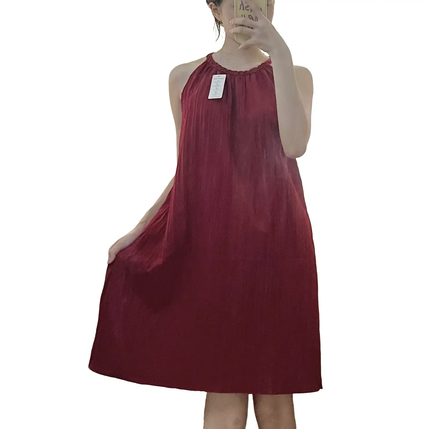 Đầm Suông cổ tròn thời trang, váy ngủ dáng xòe size 40 - 57kg Nữ Đầm Ngủ Women Dress