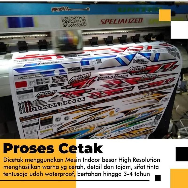 STIKER STRIPING RC EDITION 135 /JUPITER MX 135 / EXCITER LC 135 / STOCK DECAL STIKER VARIASI 2010 - 2015 motorcycle 4
