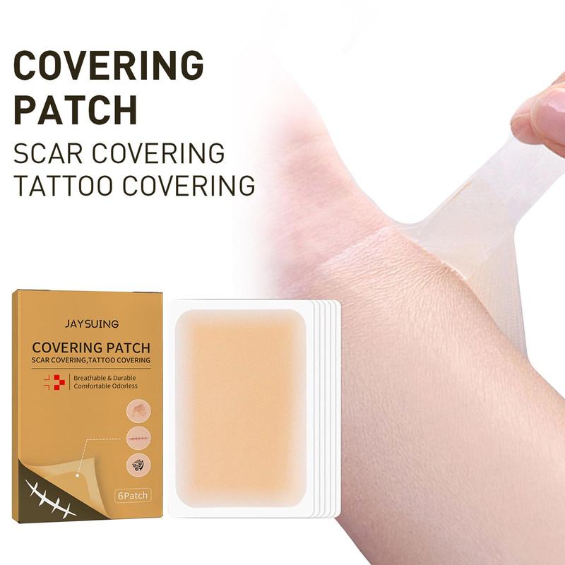 Product Introduction of 【Buy 1 Take 1】6PCS Invisible Concealer Patch Skin Tattoo Scar Covering Sticker Waterproof Tone 24