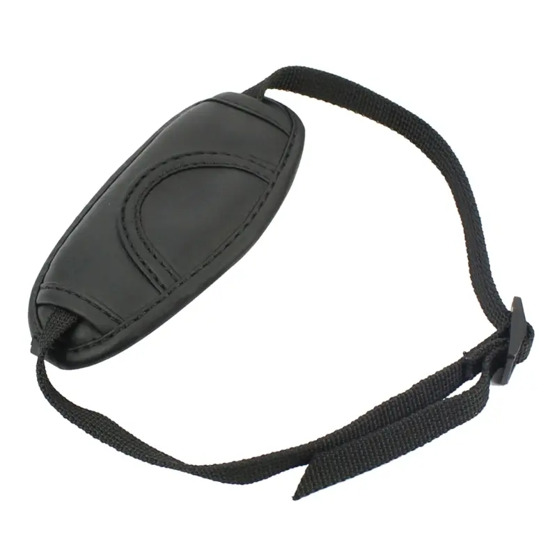 Xinyaa Universal Camera SLR DSLR Hand Grip Belt Adjustable PU Leather Wrist Strap with Padded Cushion for Easy Attachment