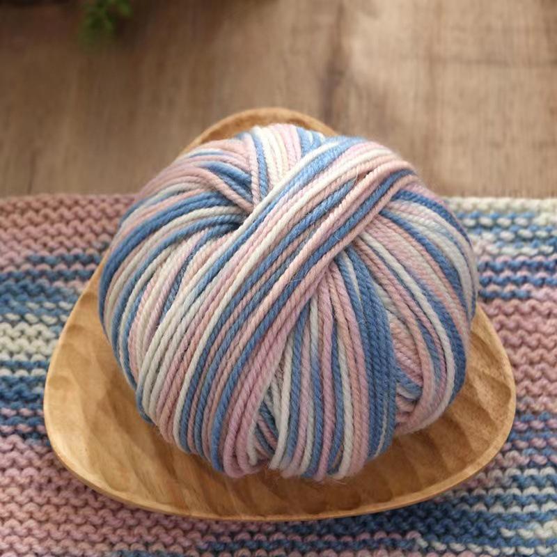 Product Introduction of 50g/Roll Sequin Mohair Yarn Soft Warm Baby Wool Crochet Yarn DIY Handmade Knitting Sweater Shawl Hat Bag Thread Sewing Supplies 22