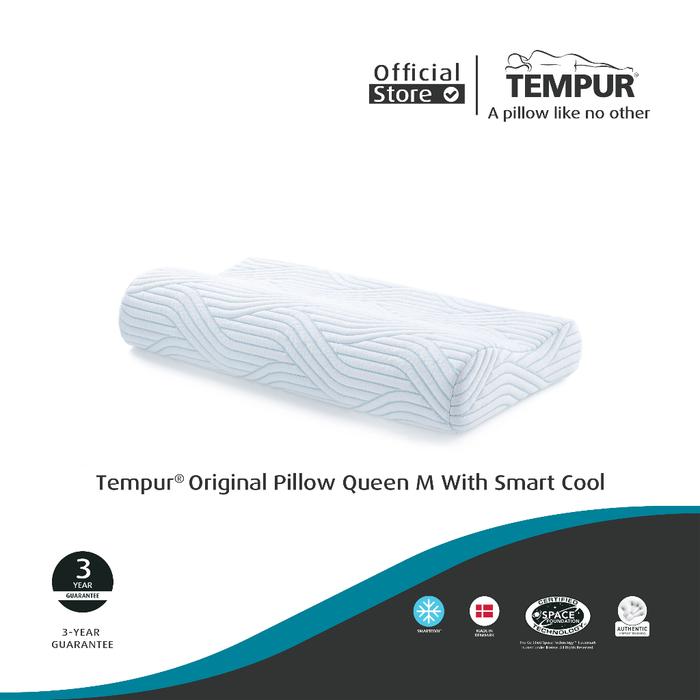 Gambar TEMPUR Original Queen [M] With Smart Cool Tech Pillow / Bantal - Pillow Only dari Tempur.Indonesia Kota Tangerang Tokopedia