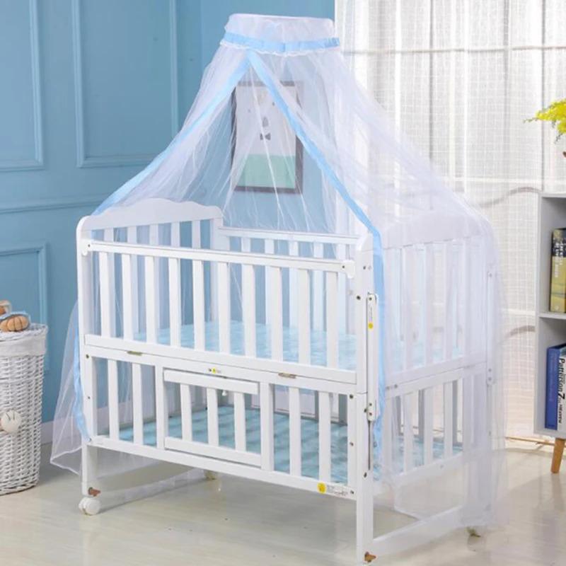 Product Introduction of Baby Canopy Infant Toddler Bed Dome Cot Mosquito Netting Hanging Bed Net Mosquito Bar Frame PalaceStyle Crib Bedding Accessories 7
