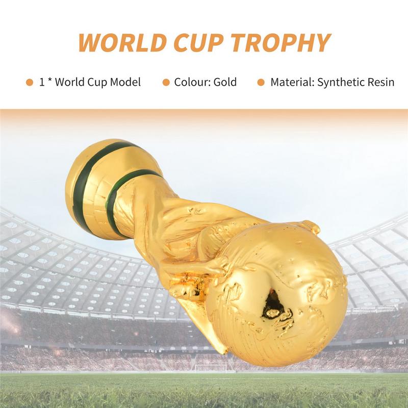 Cúp Vàng Toàn Cầu, Cúp World Cup Qatar 13CM, Mạ Vàng Đầy Đủ, Đồ Thủ Công Trang Trí Đồ Thủ Công Bóng Đá Lưu Niệm, Thích Hợp Cho Người Hâm Mộ VN, 2022 6