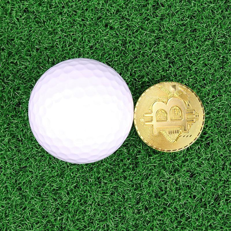 Golf Hat Clip Ball Marker, Round Coin Design Golf Ball Marker with Strong Magnetic Design, Golf Accessories for Outdoor Sports 3