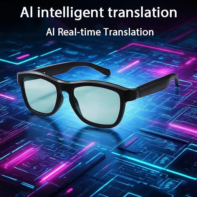 AI Translation Smart Touch Automatic Change Color Sunglasses Women Men Bluetooth Voice Assistant Control Music Audio Glasses - Image 4