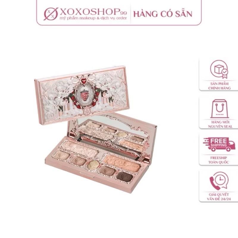 Bảng phấn mắt tổng hợp 7 ô Stawberry Cupid Flower Knows