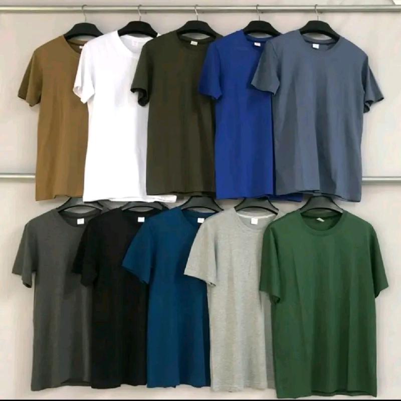 (HOT) combo  áo thun trơn nam vải co giãn chất đẹp  . giao màu tối ngẫu nhiên Menswear NAM 0